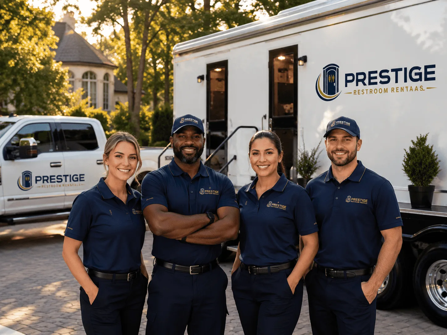 Trusted Luxury Portable Restrooms company in Busby, MT
